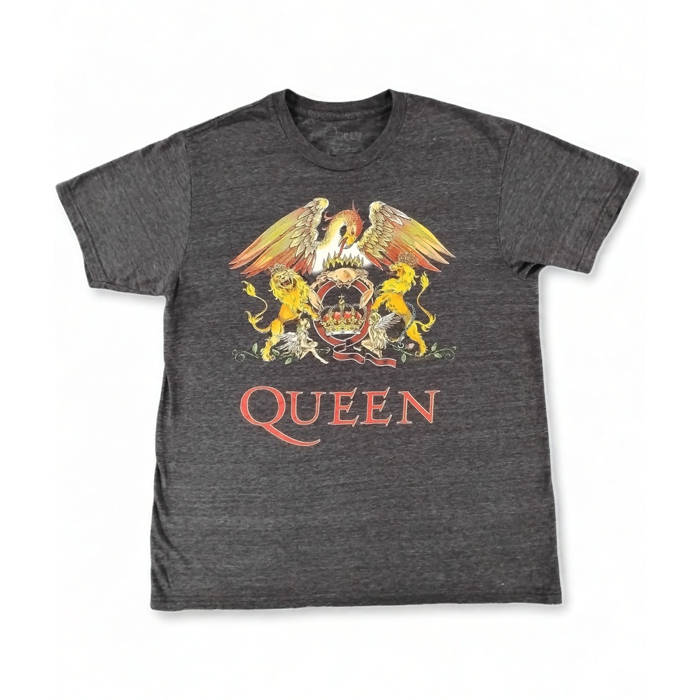 Queen Graphic Tee Size M Cotton Minimalist Streetwear Vintage Band Tour Shirt